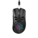 Havit MS1042WB Wireless RGB Office 3-Mode 12000dpi 2.4GHz BT Light Weight Laser Custom PC Gaming Mouse