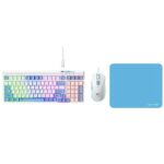 Havit Gamenote KB897CM RGB Gaming Combo – Mechanical Keyboard, Mouse & Mousepad, Red Switch, Wired - Image 2