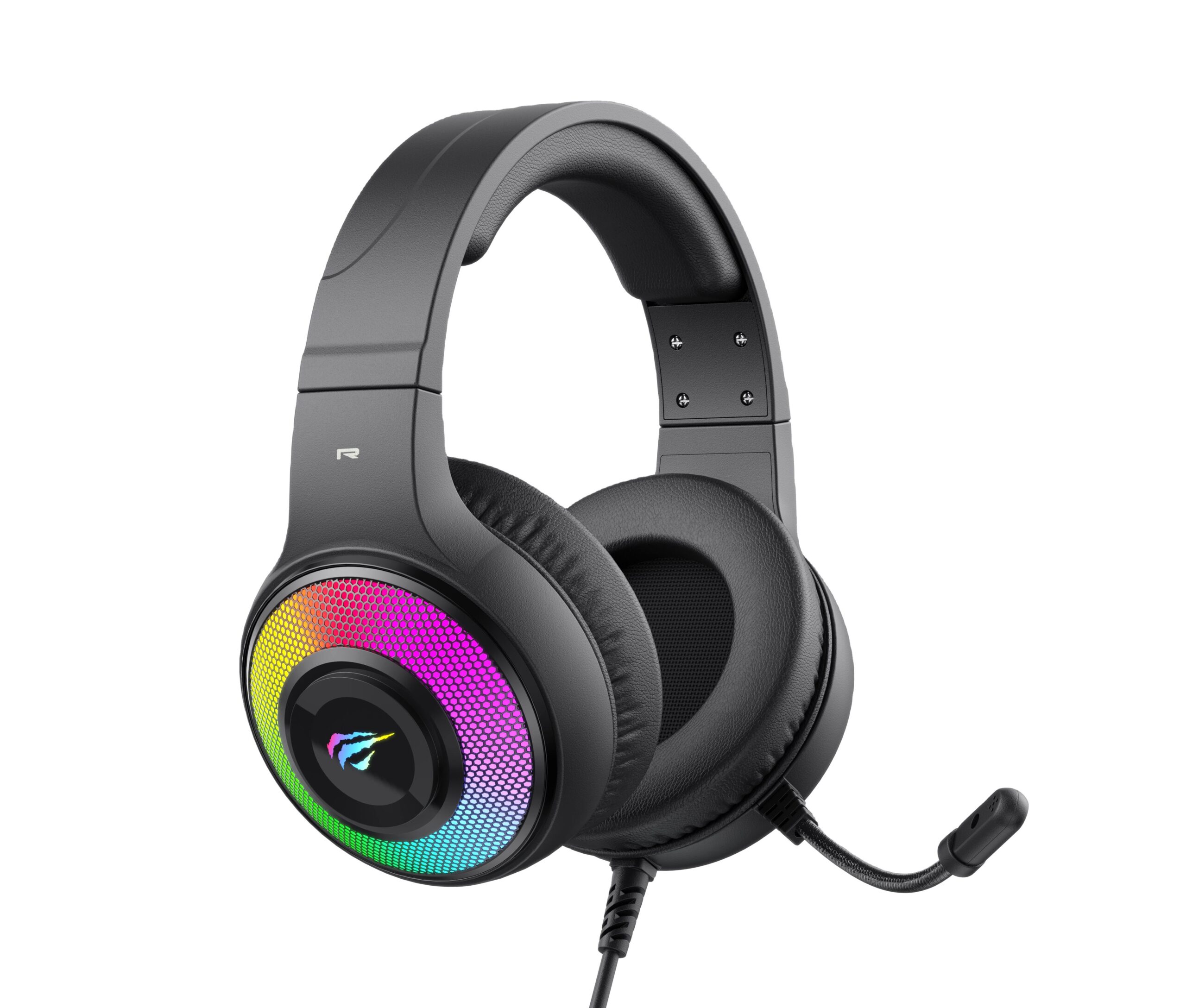 Havit Gamenote H2042d RGB Wired Gaming Headphone Havit H2042d Bass Stereo Headphone 3.5mm RGB Wired Audifonos Gamer Over Ear Headphone Gaming Headset for PC Laptop - Image 1