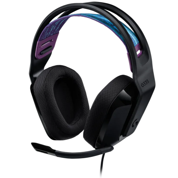 Logitech G335 Gaming Headset (Wired) black Logitech G335 Gaming Headset (Wired) - Image 1
