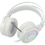 Redragon H320W LAMIA 2 RGB 7.1 Gaming Headset with Noise-Cancellation (White) - Image 4