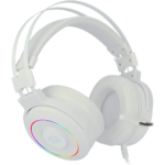 Redragon H320W LAMIA 2 RGB 7.1 Gaming Headset with Noise-Cancellation (White) - Image 3