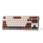 RK ROYAL KLUDGE R87 Pro Wireless Mechanical Keyboard, 75 Percent Bluetooth/2.4G/Wired RGB Gaming Keyboard, Gasket Hot Swappable Keyboards with Knob - Image 2