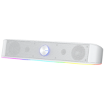 Redragon GS560W ADIEMUS Gaming Speaker Soundbar (White)