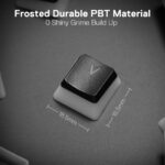 Redragon A130 SCARAB Pudding Keycaps (Black) - Image 3