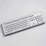 Redragon A130 SCARAB Pudding Keycaps (White) - Image 2