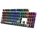 Redragon A130 SCARAB Pudding Keycaps (Black)