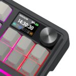 Redragon K743 ANTONIUM PRO 3-Modes Side Printed PBT Keycaps Gaming Keyboard - Image 5