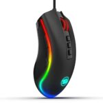 Redragon M711-FPS RGB COBRA Gaming Mouse with 16.8 Million, 24,000 DPI, (Black) - Image 2
