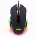 Redragon M715 DAGGER 2 High-Precision RGB Gaming Mouse, 5000 DPI (Black)