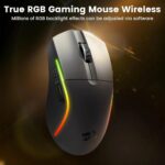 Redragon M816 PRO DEICIDE Tri-Mode 26K DPI RGB Gaming Mouse - Image 3