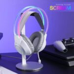 Redragon H231W SCREAM Wired Gaming Headset (White) - Image 3