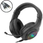 Redragon H260 HYLAS RGB Black Gaming Headphone - Image 6