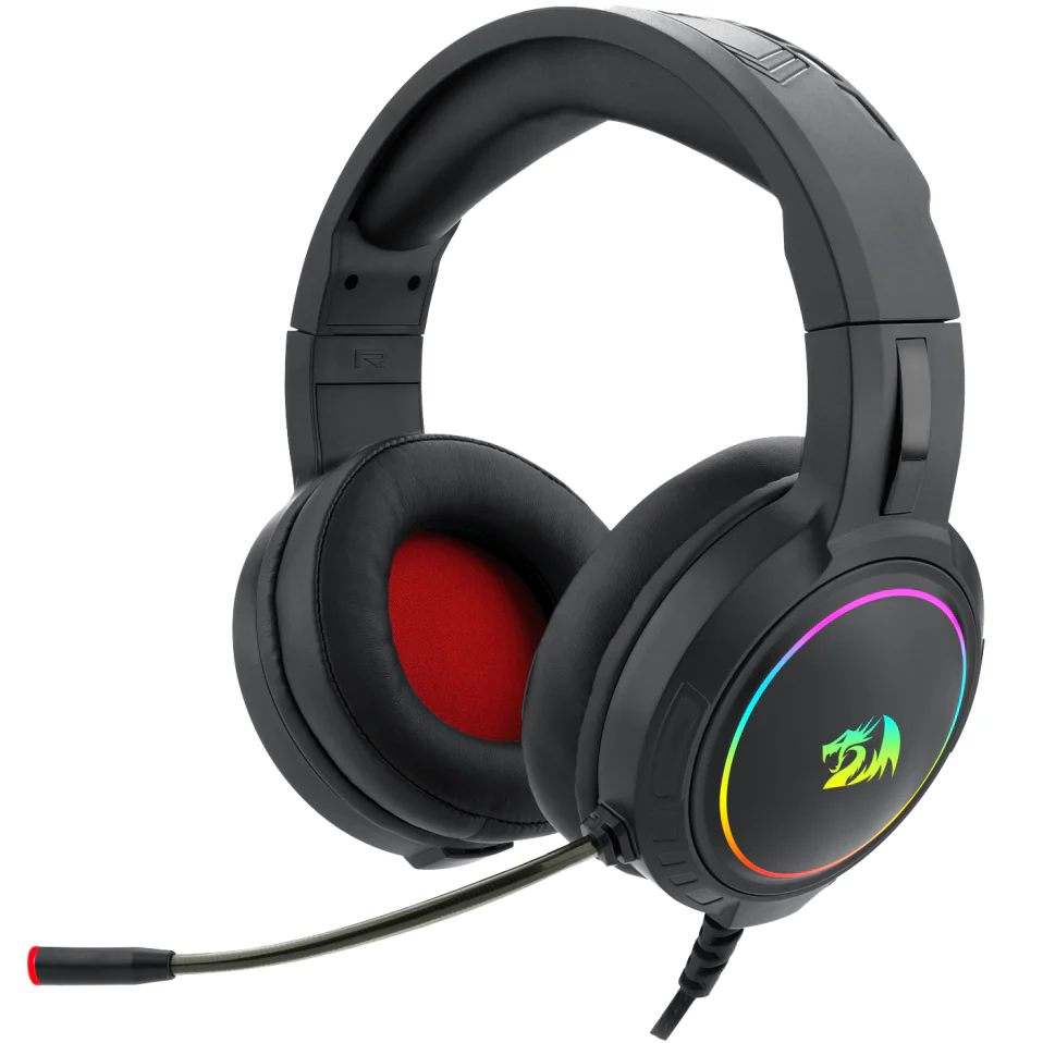 Redragon H270 MENTO RGB Gaming Headphone (Black) Redragon H270 MENTO RGB Gaming Headphone (Black) - Image 1