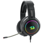Redragon H270 MENTO RGB Gaming Headphone (Black) - Image 4