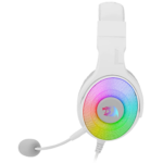 Redragon H350W PANDORA RGB USB Gaming Headset (White) - Image 4