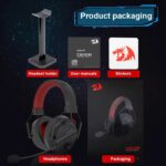 Redragon H380 CHIRON RGB Gaming Headset (Black) - Image 6