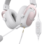 Redragon H510W ZEUS 2 Wired Gaming Headset - 7.1 Surround Sound (White) - Image 3