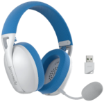 Redragon H848 Bluetooth Wireless Gaming Headphone (Blue) - Image 2