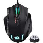 Redragon M908 IMPACT MMO Gaming Mouse, 12400 DPI (Black)