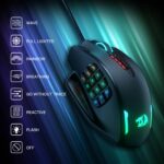 Redragon M908 IMPACT MMO Gaming Mouse, 12400 DPI (Black) - Image 11