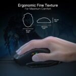 Redragon M908 IMPACT MMO Gaming Mouse, 12400 DPI (Black) - Image 8