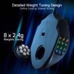 Redragon M908 IMPACT MMO Gaming Mouse, 12400 DPI (Black) - Image 9