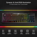 Redragon K513 ADITYA RGB Membrane Gaming Keyboard (Black) - Image 12