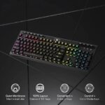 Redragon K513 ADITYA RGB Membrane Gaming Keyboard (Black) - Image 11