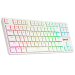 Redragon K539W ANUBIS 80% Wireless RGB Mechanical Keyboard (White) - Image 2