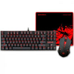 Redragon K552-BA-2 Keyboard, M601 Mouse, P001 XL Mousepad Combo Set (3 in 1) - Image 2