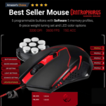 Redragon K552-BB Keyboard, M601 Mouse, P001 Mousepad and H120 Headset Combo Set (4 in 1) - Image 7
