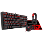 Redragon K552-BB Keyboard, M601 Mouse, P001 Mousepad and H120 Headset Combo Set (4 in 1) - Image 6