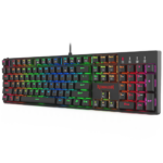 Redragon K582 SURARA RGB LED Backlit Mechanical Gaming Keyboard (Black) - Image 2