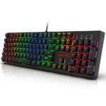 Redragon K582 SURARA RGB LED Backlit Mechanical Gaming Keyboard (Black) - Image 3