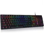 Redragon K589 SHRAPNEL RGB Backlit Mechanical Gaming Keyboard 104 Keys Anti-ghosting (Red Switches) - Image 2