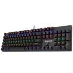 Redragon K608 VAIHEIM Rainbow Mechanical Gaming Keyboard, 104 Keys NKRO Tactile Blue Switches - Image 4