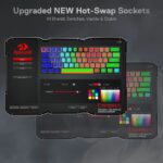 Redragon K644 SE CARAXES 65% Wired RGB Gaming Keyboard - Image 11