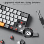 Redragon K644 SE CARAXES 65% Wired RGB Gaming Keyboard - Image 9