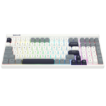 Redragon K656 GAREN PRO 100 Keys 3-Modes Wireless Keyboard (MoonDust Gray) - Image 3