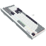 Redragon K656 GAREN PRO 100 Keys 3-Modes Wireless Keyboard (MoonDust Gray) - Image 4