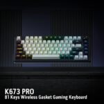 Redragon UCAL K673 PRO 81-Keys Wireless Gasket Mechanical Gaming Keyboard - Image 3