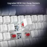 Redragon UCAL K673 PRO 81-Keys Wireless Gasket Mechanical Gaming Keyboard - Image 5