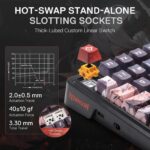 Redragon K719 PRO Wireless Gasket Hype Screen Anime Keyboard - Image 13