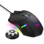 Redragon M601 CENTROPHORUS RGB Gaming Mouse (Black) - Image 3