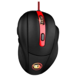 Redragon M605 SMILODON Optical USB Wired Gaming Mouse, 2000 DPI (Black)