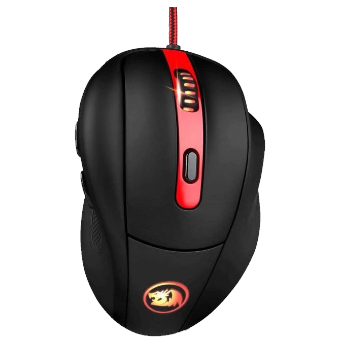 Redragon M605 SMILODON Optical USB Wired Gaming Mouse Redragon M605 SMILODON Optical USB Wired Gaming Mouse, 2000 DPI (Black) - Image 1