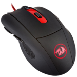 Redragon M605 SMILODON Optical USB Wired Gaming Mouse, 2000 DPI (Black) - Image 2