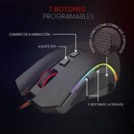 Redragon M607 GRIFFIN RGB Gaming Mouse, 7200 DPI (Black) - Image 5
