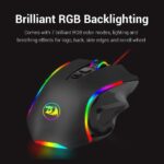 Redragon M607 GRIFFIN RGB Gaming Mouse, 7200 DPI (Black) - Image 4